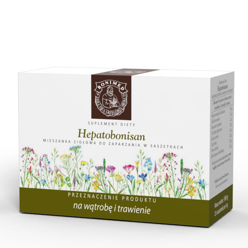 Hepatobonisan 25 saszetek 100 g Bonimed