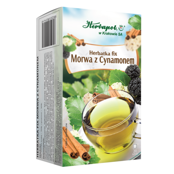 Herbapol Morwa z Cynamonem, herbatka fix, 2 g x 20 saszetek