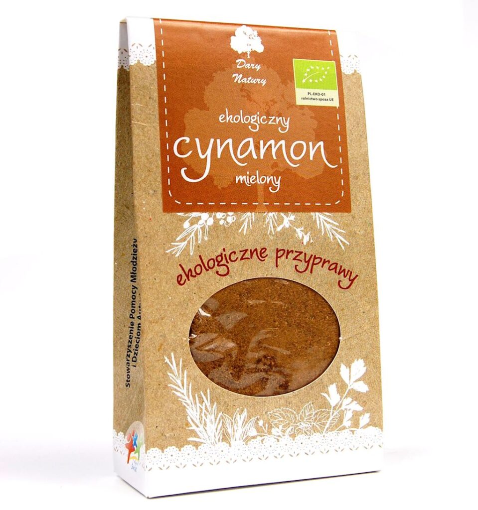 Cynamon cejloński mielony 50 g BIO Dary Natury