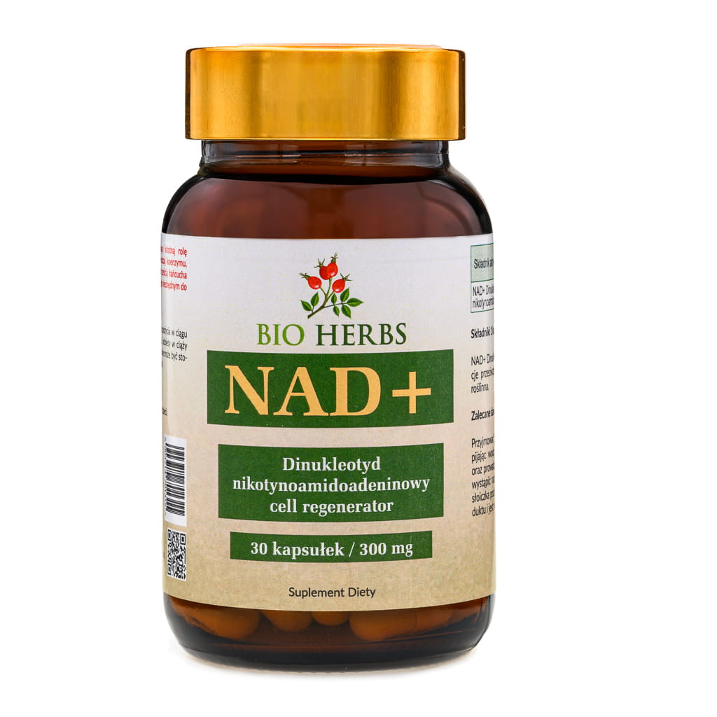 Nad+ 300 mg 30 kapsułek Bioherbs