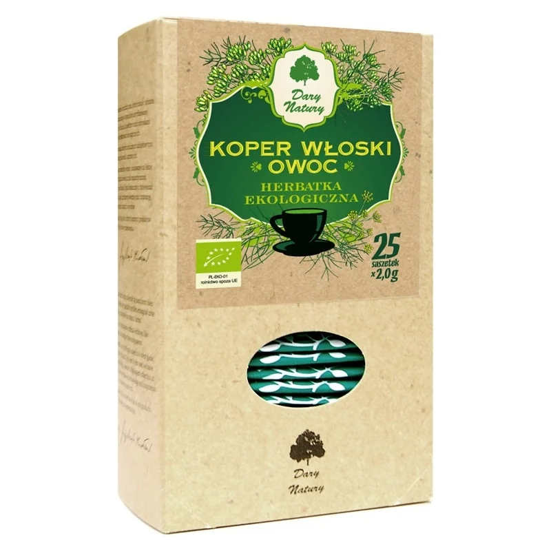 Herbatka Koper Włoski owoc ekspres 25T DARY NATURY BIO