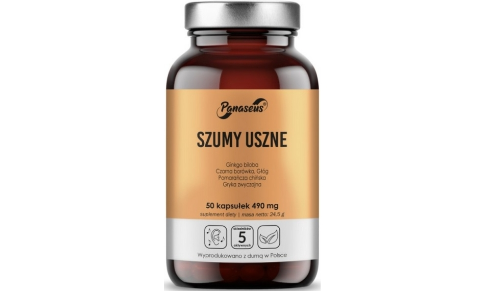 Szumy uszne 50 kapsułek Yango Panaseus