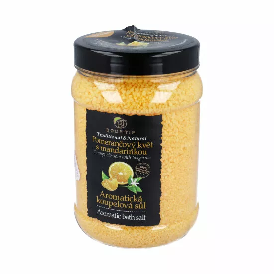 VIVACO – sól do kąpieli, kwiat pomarańczy i mandarynka, 1500 g
