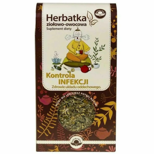 Herbatka Ziołowo-Owocowa Kontrola Infekcji 80 g Natura Wita