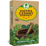 Pieprz Czarny Ziarnisty 50 g Dary Natury