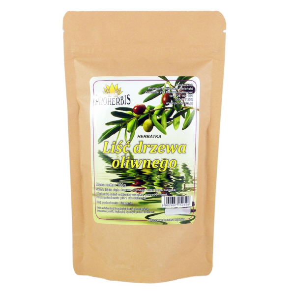 Liść drzewa oliwnego 100 g Proherbis