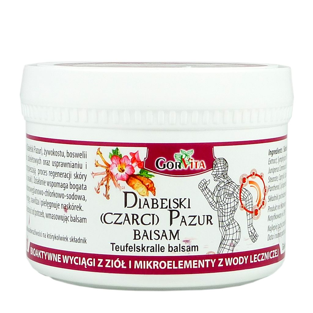 Diabelski (czarci) pazur balsam 200 ml Gorvita