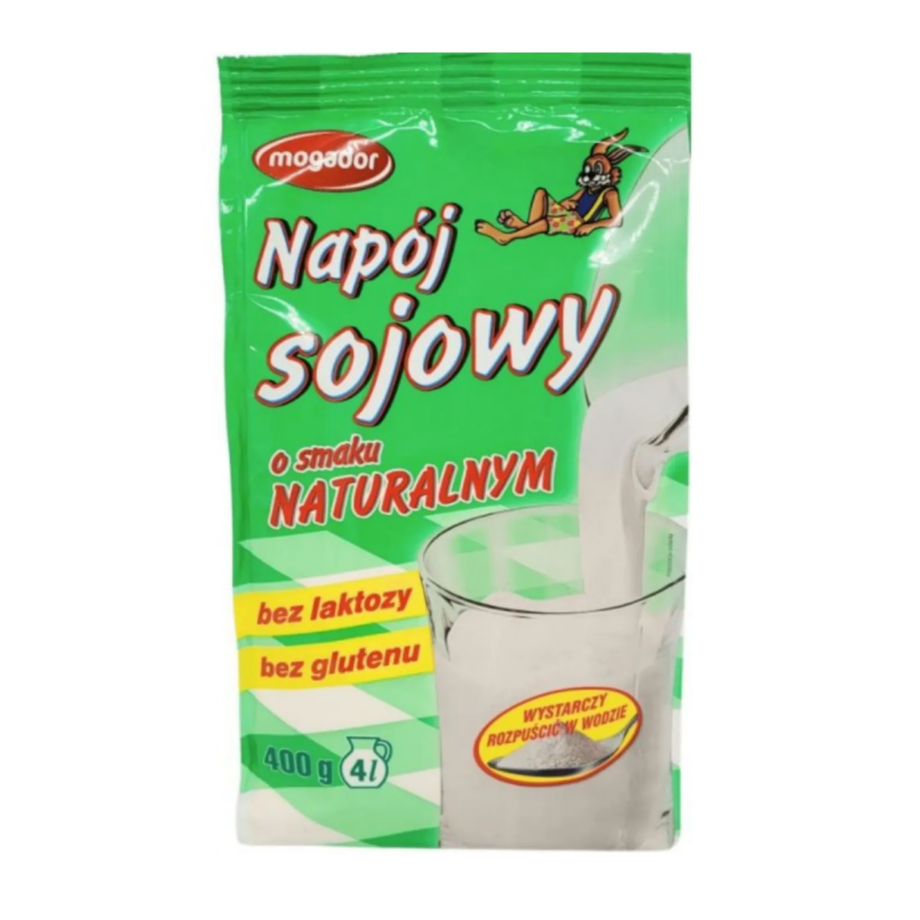 Napój sojowy naturalny w proszku 400 g MOGADOR