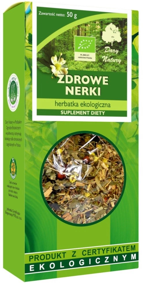 Herbatka zdrowe nerki 50 g Dary natury (EKO)
