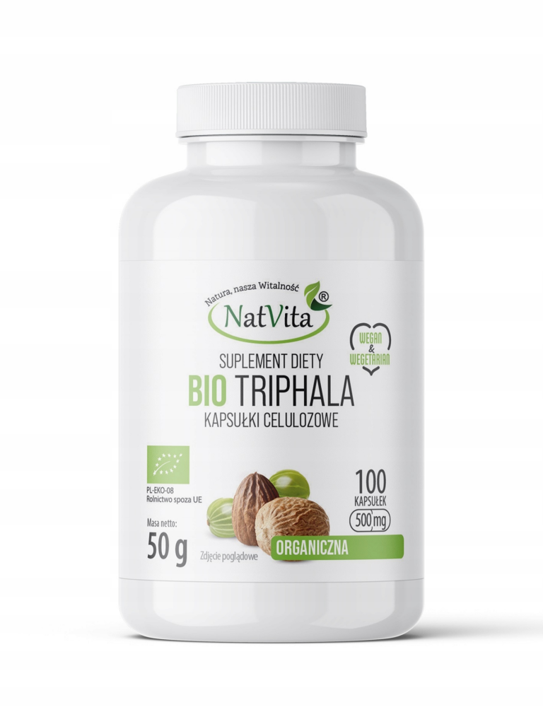 Bio Triphala 500 mg 100 kaps NatVita