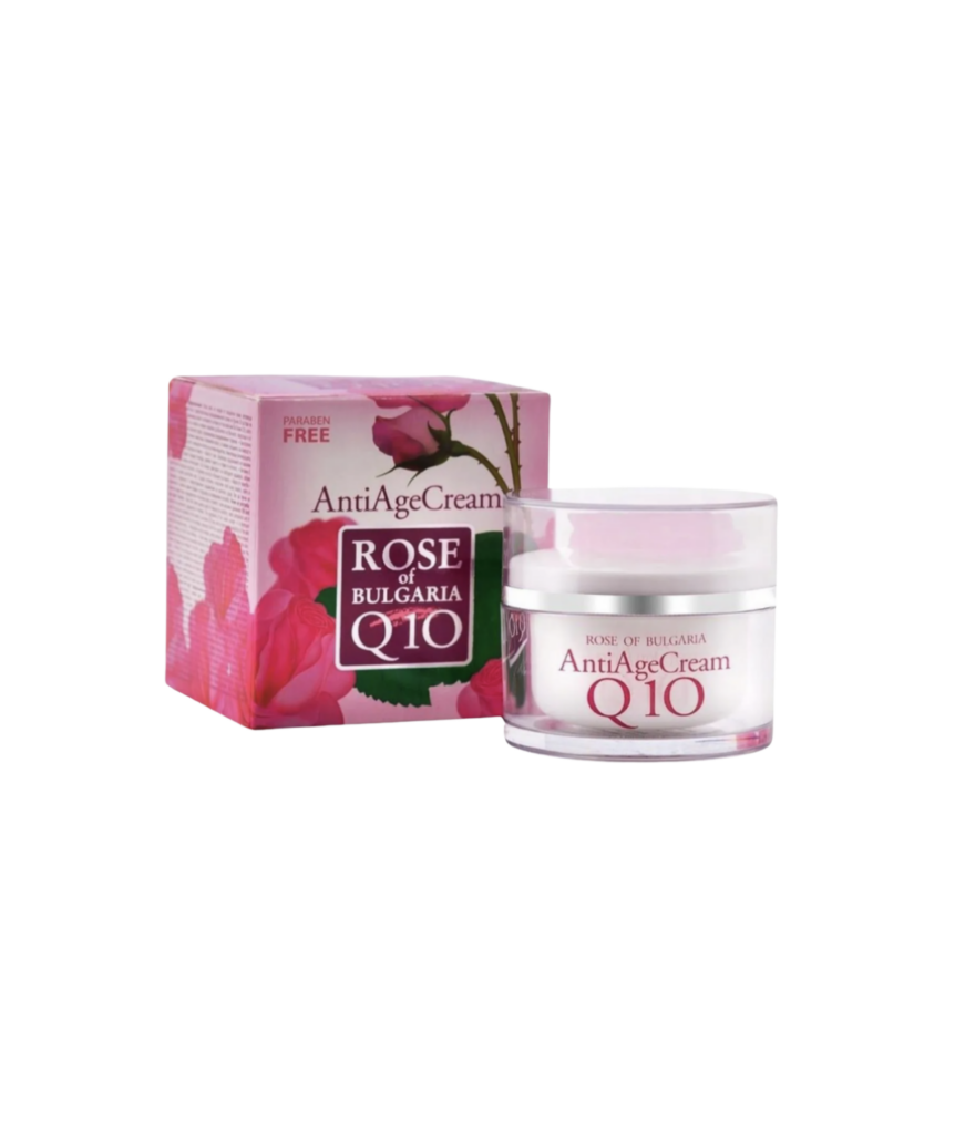 Różany krem do twarzy antiage z Q10 50 ml Rose of Bulgaria