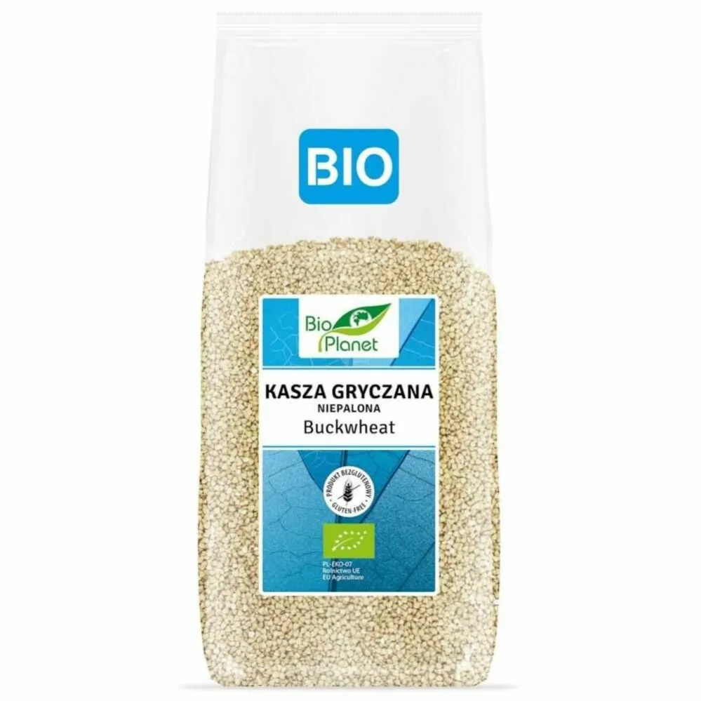 Kasza Gryczana Niepalona Bezglutenowa Bio 1 kg Bio Planet