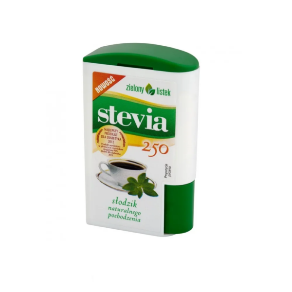 Słodzik Stevia 250 tabletek Zielony Listek