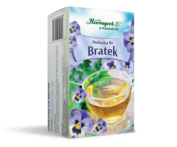Herbatka fix BRATEK 20 saszetek po 1,5 g Herbapol