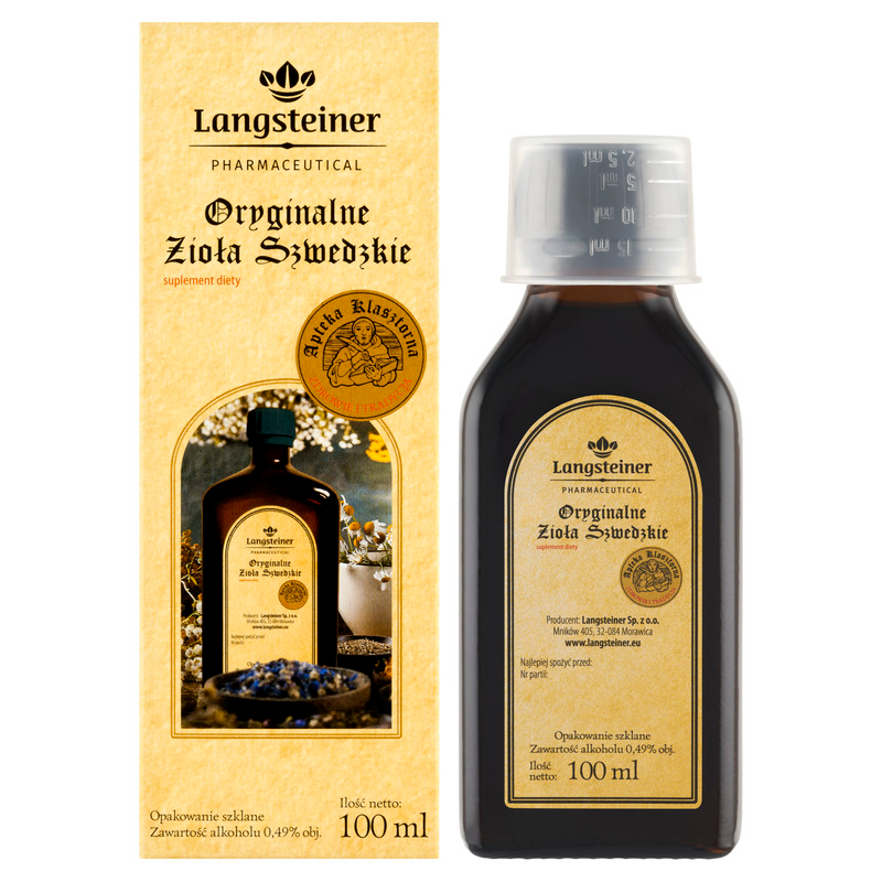 Zioła Szwedzkie 100 ml Langsteiner