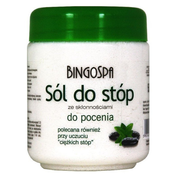 Sól do Stóp ze Skłonnościami do Pocenia 550 g BingoSpa