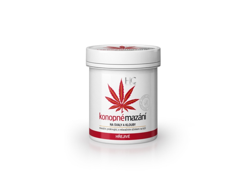 Maść Konopna rozgrzewająca 5% Konopne Mazanie 250 ml MedicProgress Czeska