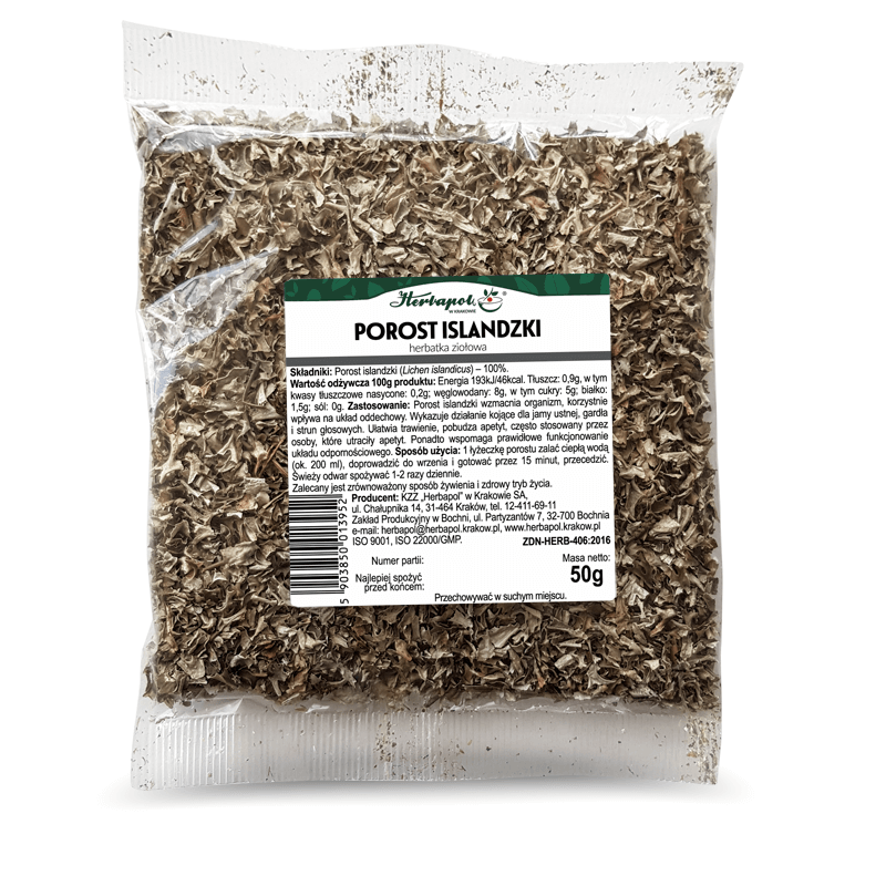 Porost Islandzki 50 g Herbapol