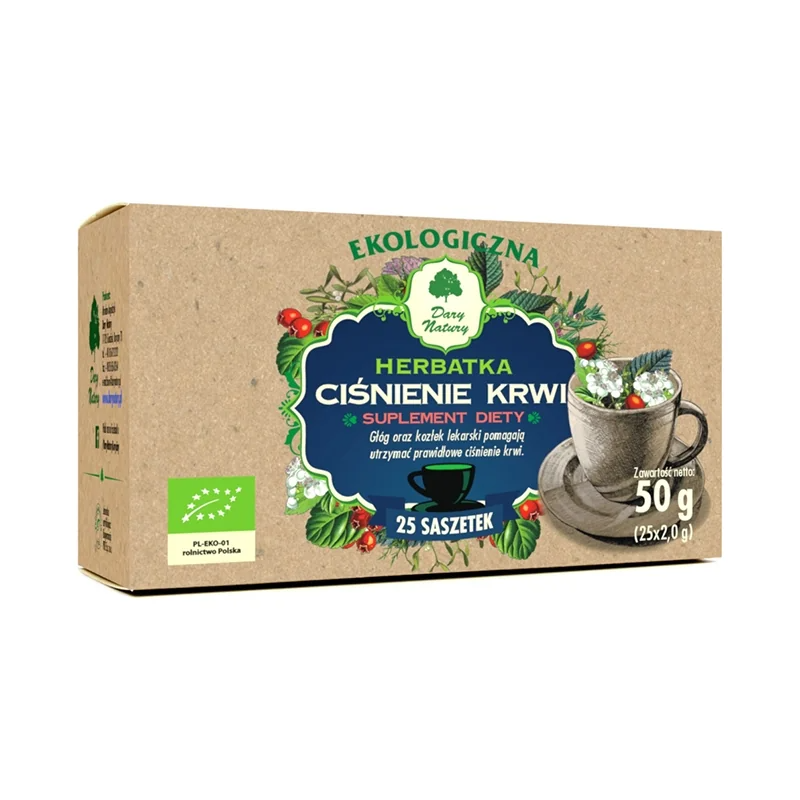 Ciśnienie Krwi 2 g 25 saszetek Fix Dary Natury