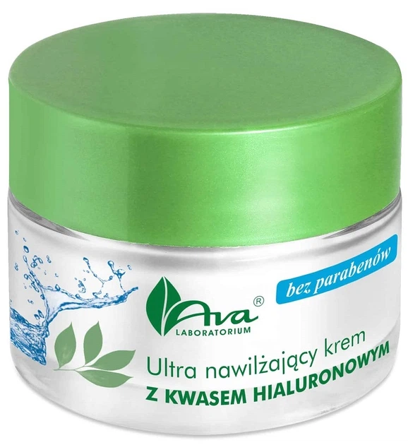 Krem Ava Laboratorium z kwasem hialuronowym ultranawilżający 50 ml