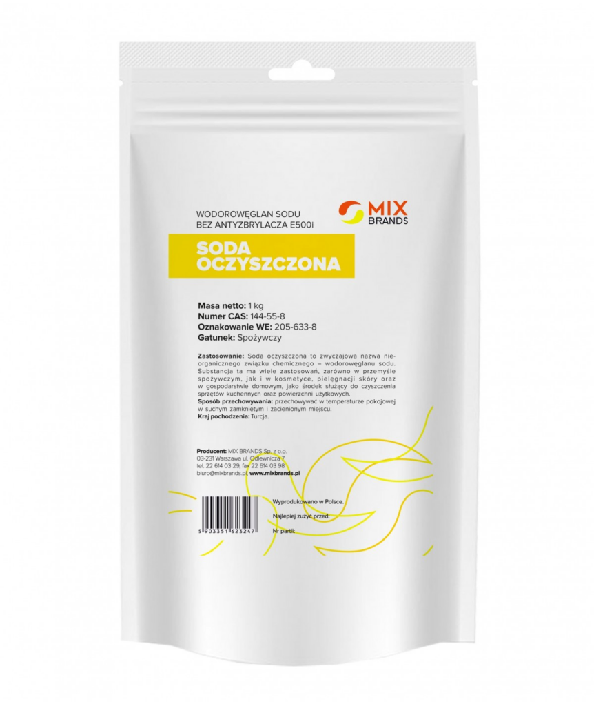 Soda Oczyszczona 1 kg Big Nature