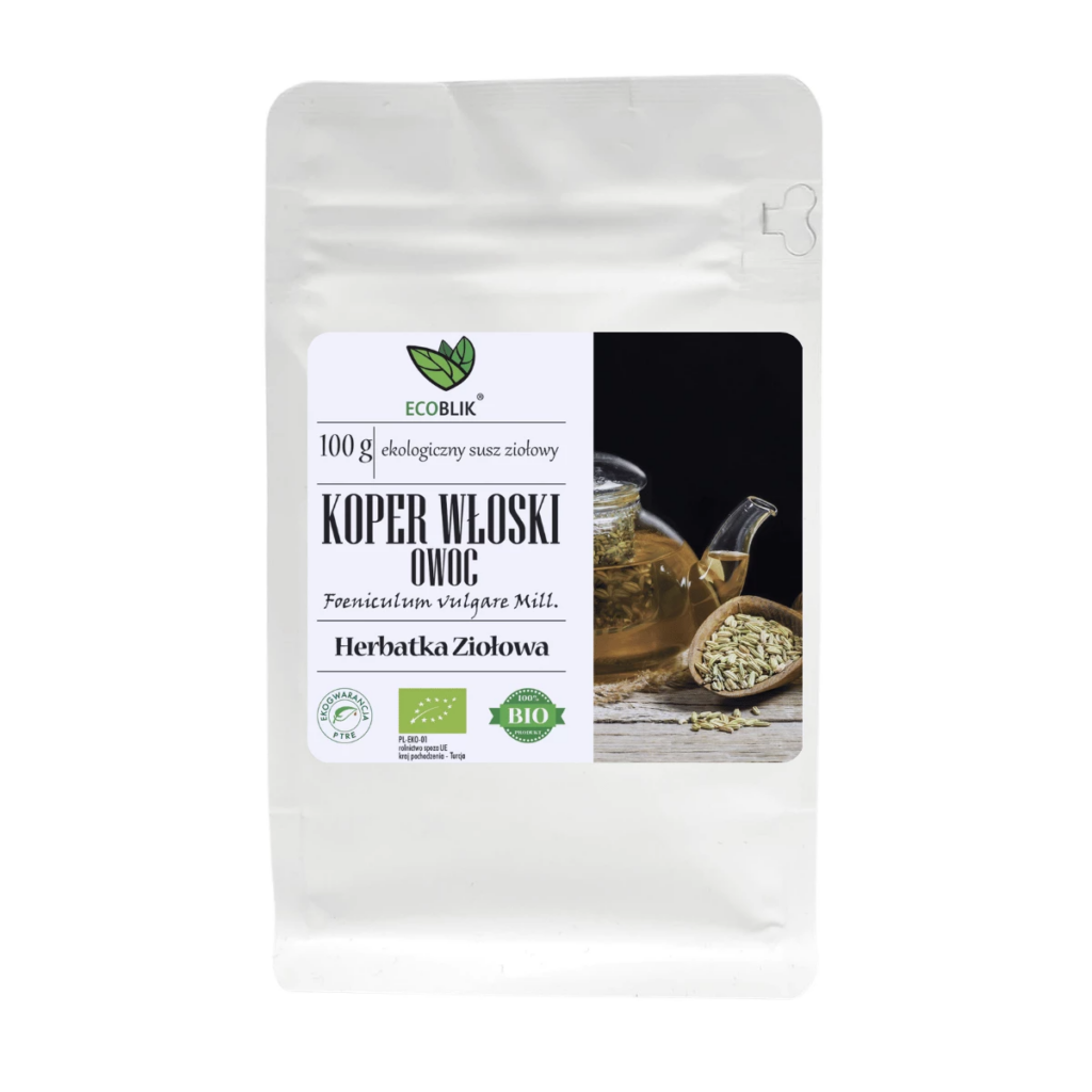 Koper Włoski Owoc EKO 100 g Herbatka Ziołowa Ecoblik