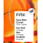Czekolada gorzka o smaku pomarańczowym BIO 80 g Vivani