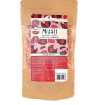 Musli Owsiane z Wiśnią i Mleczną Czekoladą Bezglutenowe bez Dodatku Cukru 500 g Pięć Przemian