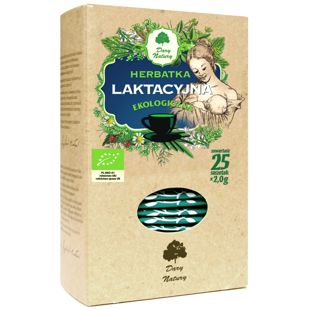 Herbatka laktacyjna EKO 50 g (25×2 g) Dary Natury
