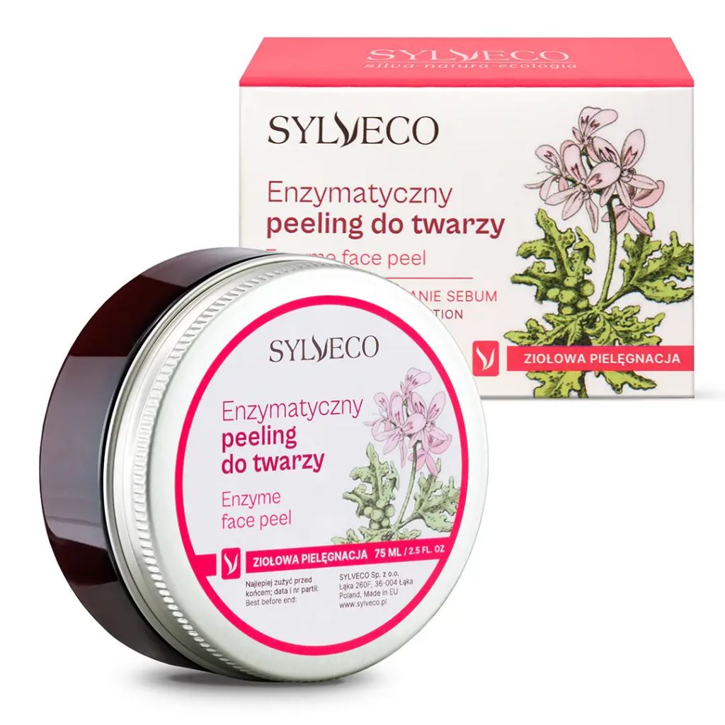 Sylveco Enzymatyczny Peeling do Twarzy 75ml