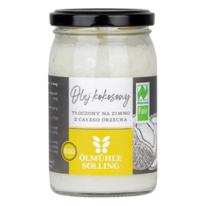 Bio olej kokosowy 250 ml – tłoczony na zimno, nierafinowany Naturland Fair