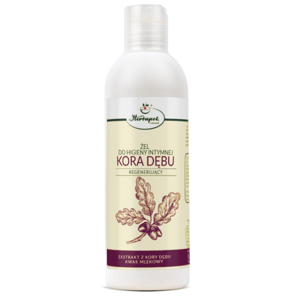 Żel do higieny intymnej, Kora Dębu, 250 ml Herbapol