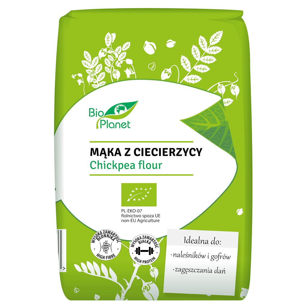 Mąka z ciecierzycy 400g BIO Bio Planet