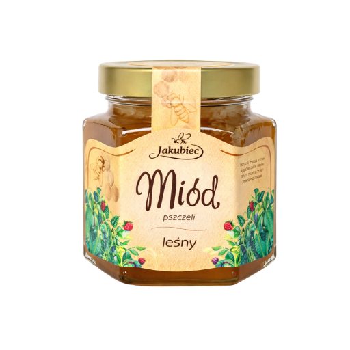 MIÓD LEŚNY  400g JAKUBIEC