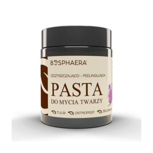 Pasta Oczyszczająco-peelingująca do mycia twarzy Bosphaera 100 g