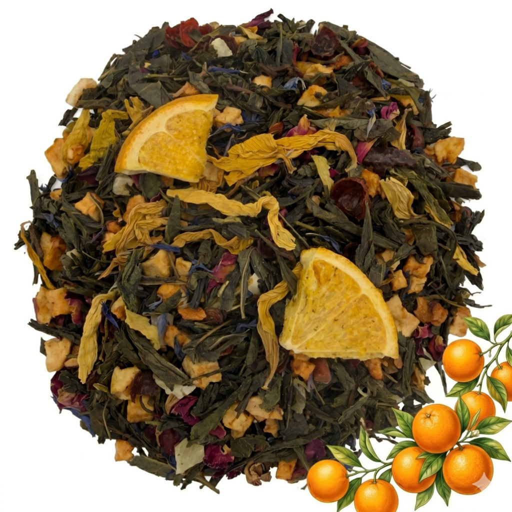 SENCHA GRENADA HERBATA NA WAGĘ