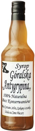 ANTYGRYPINA SYROP 500ml WYROBY LISKA
