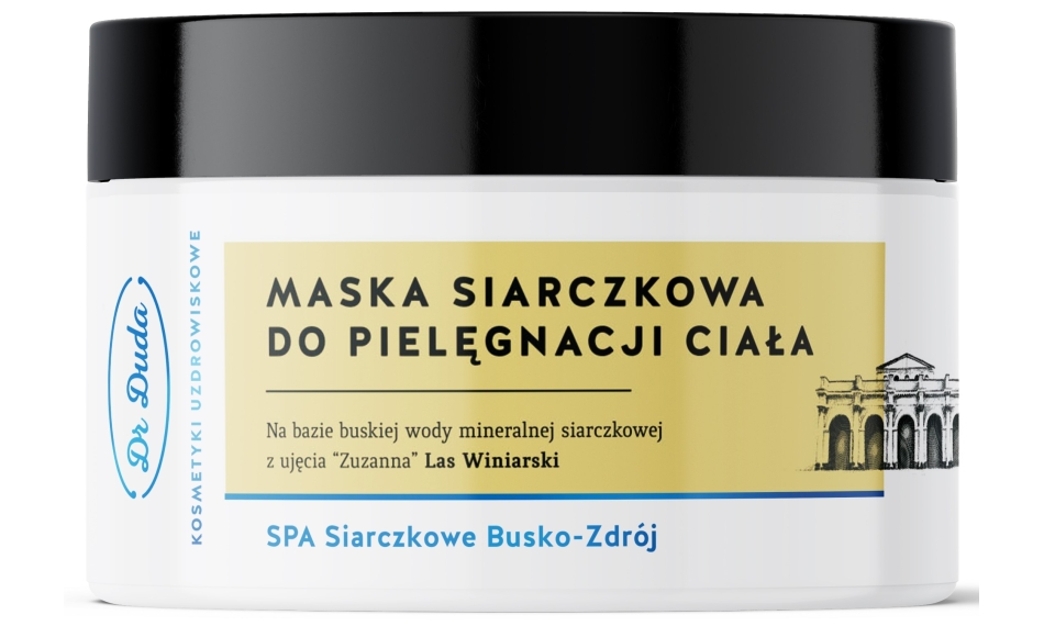 Maska Siarczkowa do pielęgnacji ciała 200g Dr Duda