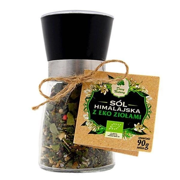 Dary Natury Sól Himalajska Z Ziołami Eko 90 g