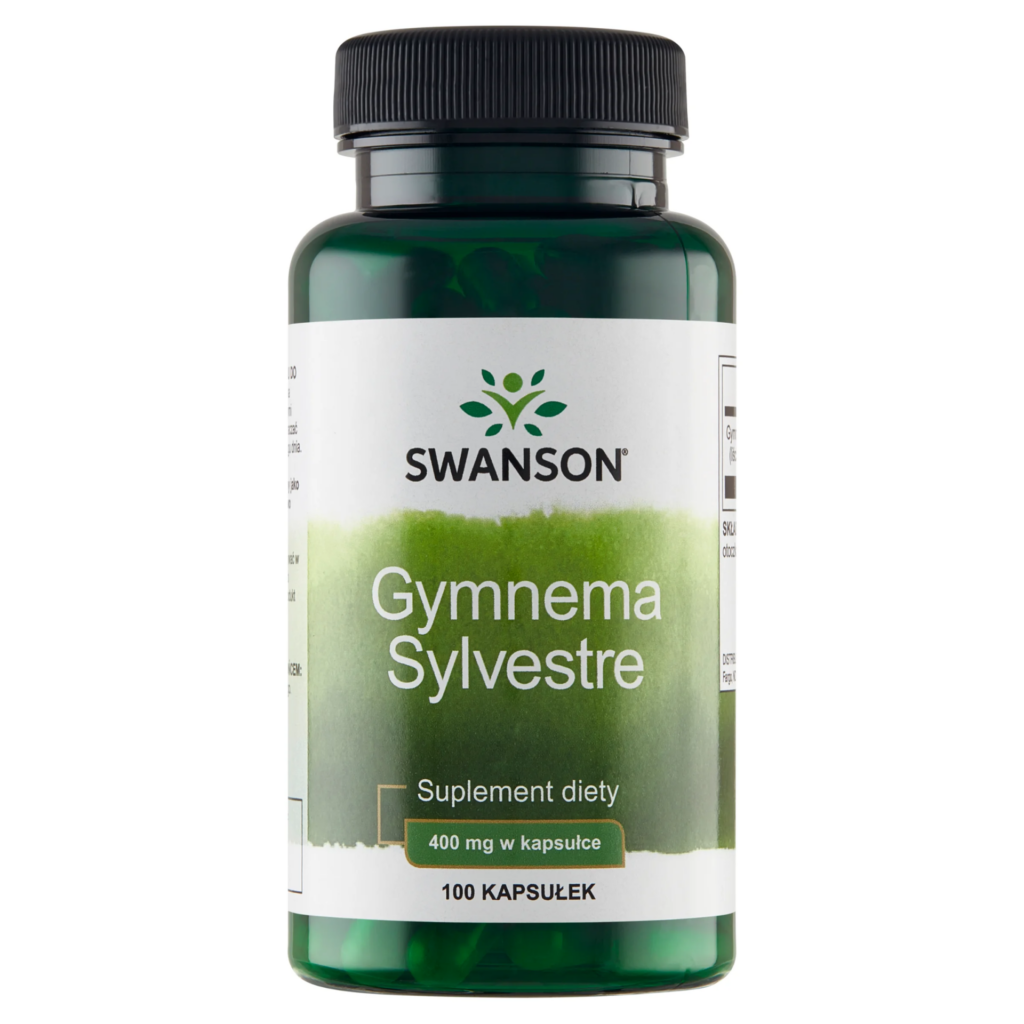 Gurmar (Gymnema Sylvestre) 400 mg 100 kapsułek Swanson