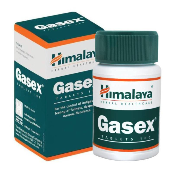 Gasex trawienie 100 tabletek Himalaya