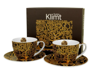 Zestaw filiżanek Klimt Tree Of Life 2 x 250 ml 2 szt.
