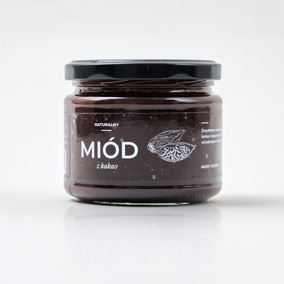 MIÓD Z KAKAO 350G Miody Suszka