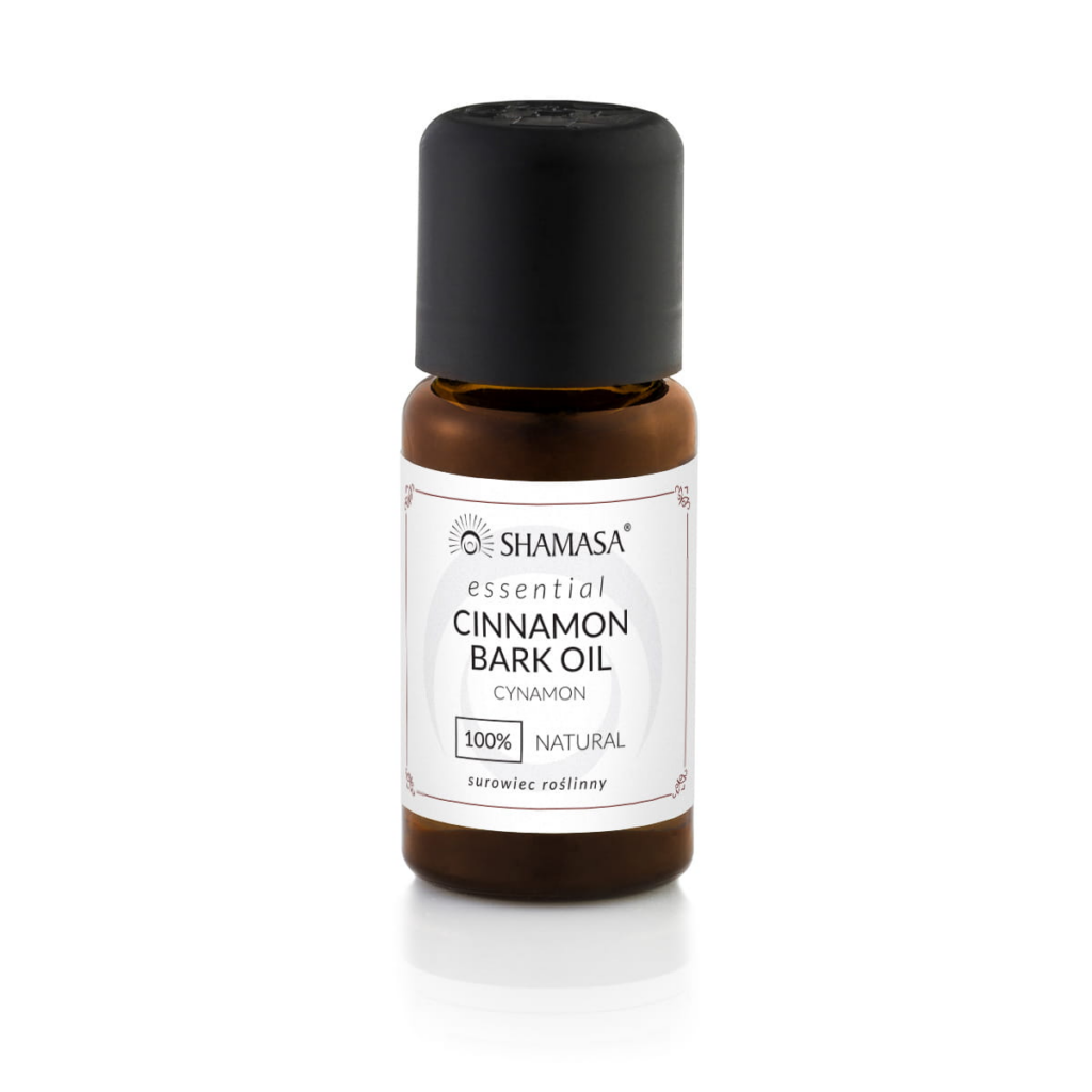 Cynamon esencja 100% – olejek eteryczny 15 ml, Shamasa