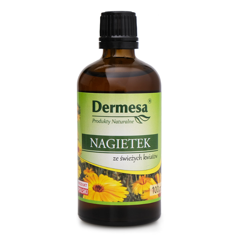 Nagietek Lekarski ze świeżych kwiatów 100ml DERMESA