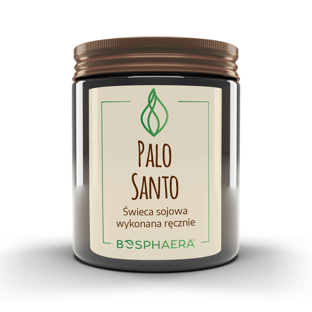 Świeca sojowa Palo Santo, 190g Bosphaera