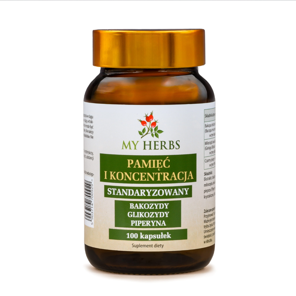 Pamięć i Koncentracja 100kaps. BIOHERBS