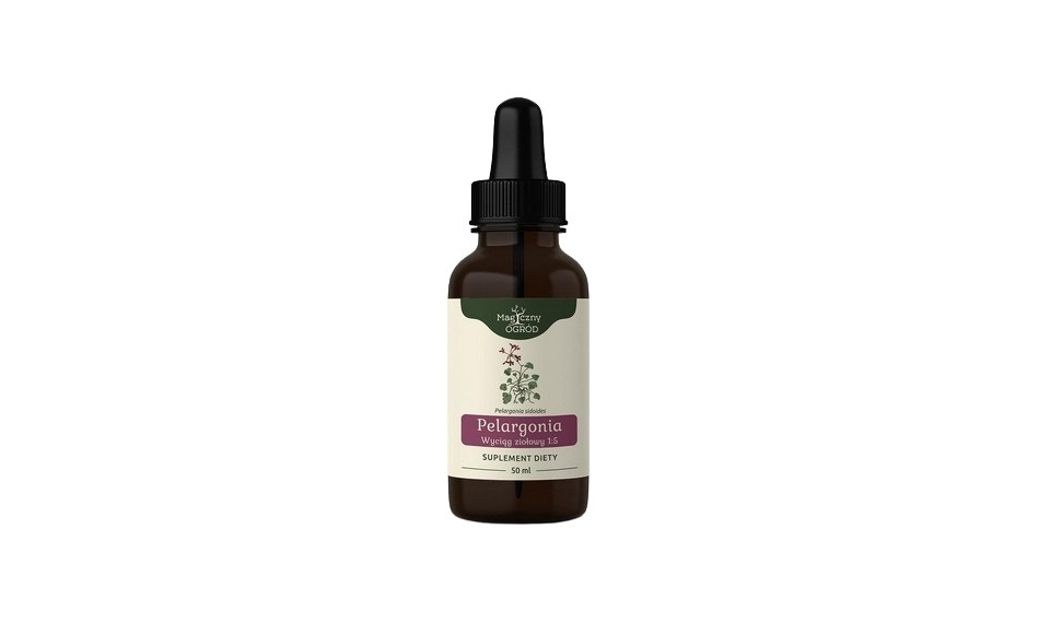 Nanga Pelargonia afrykańska wyciąg ziołowy 1:5 50ml