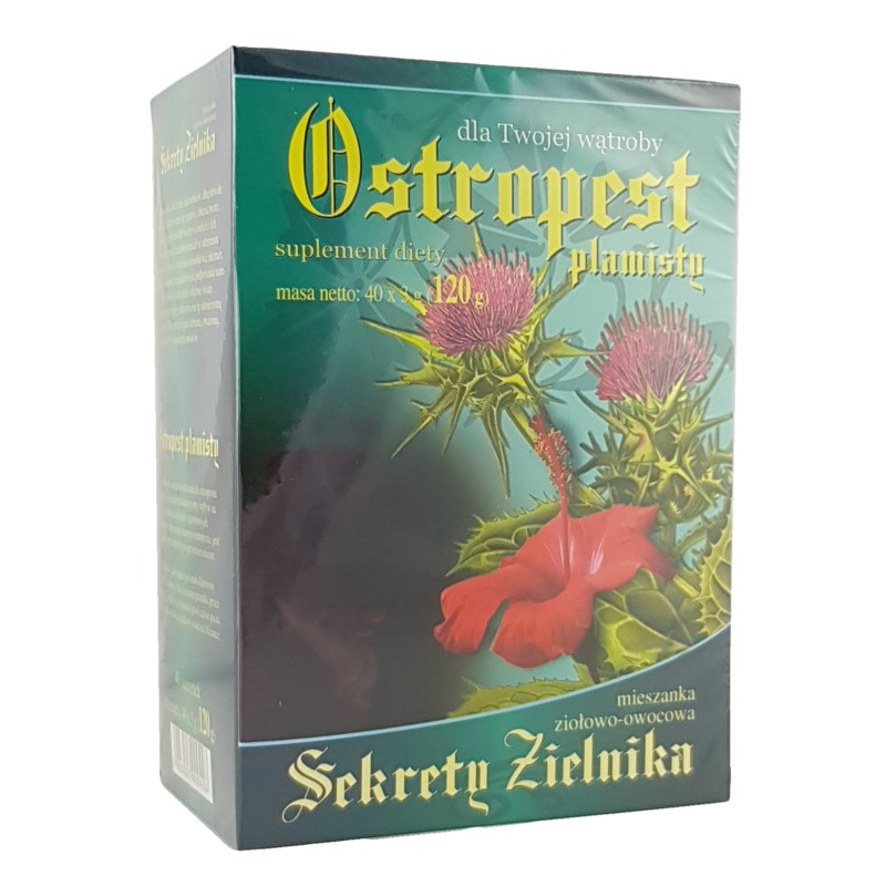 OSTROPEST PLAMISTY 40 sasz. x 3g Asz Sekret Zielnika