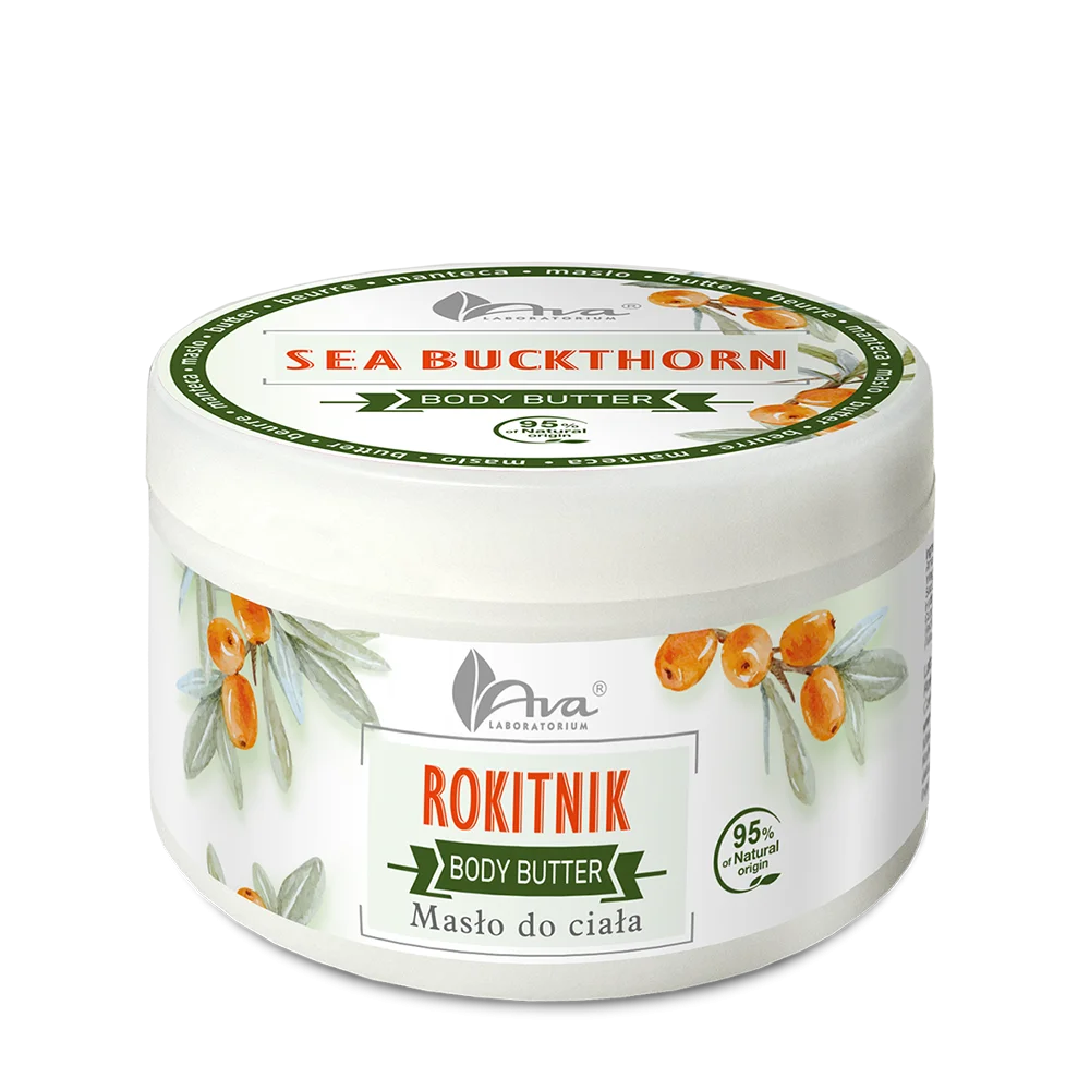 AVA BODY BUTTER Masło do ciała rokitnik 250 g